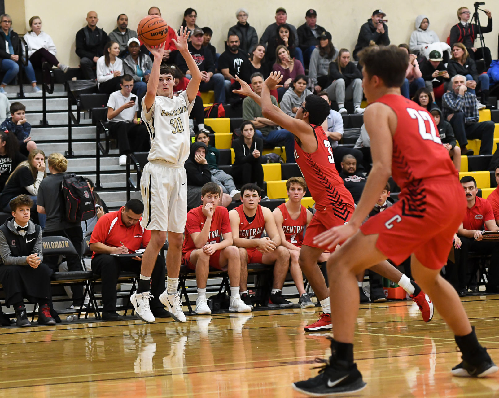 Gallery: Philomath vs Central boy's basketball 09